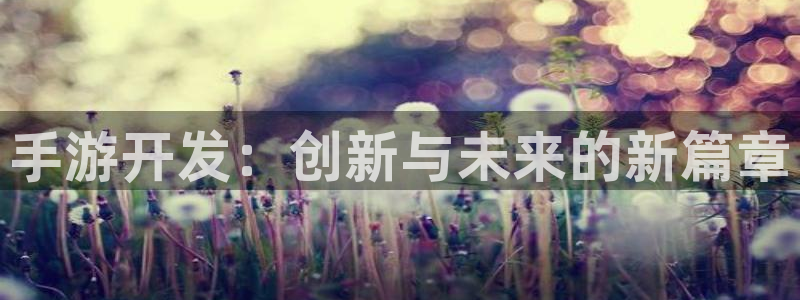 巅峰国际下载：手游开发：创新与未来的新篇章